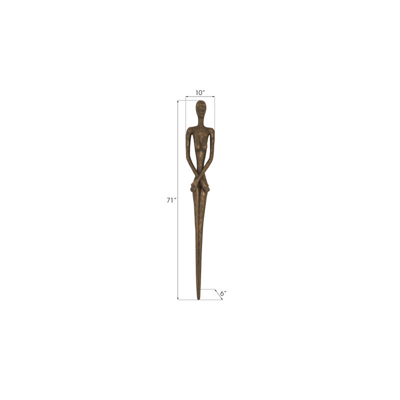 Lottie Wall Décor, Bronze