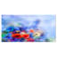 «Blue Corn Flowers and Red Poppies», impression sur toile tendue-19241180