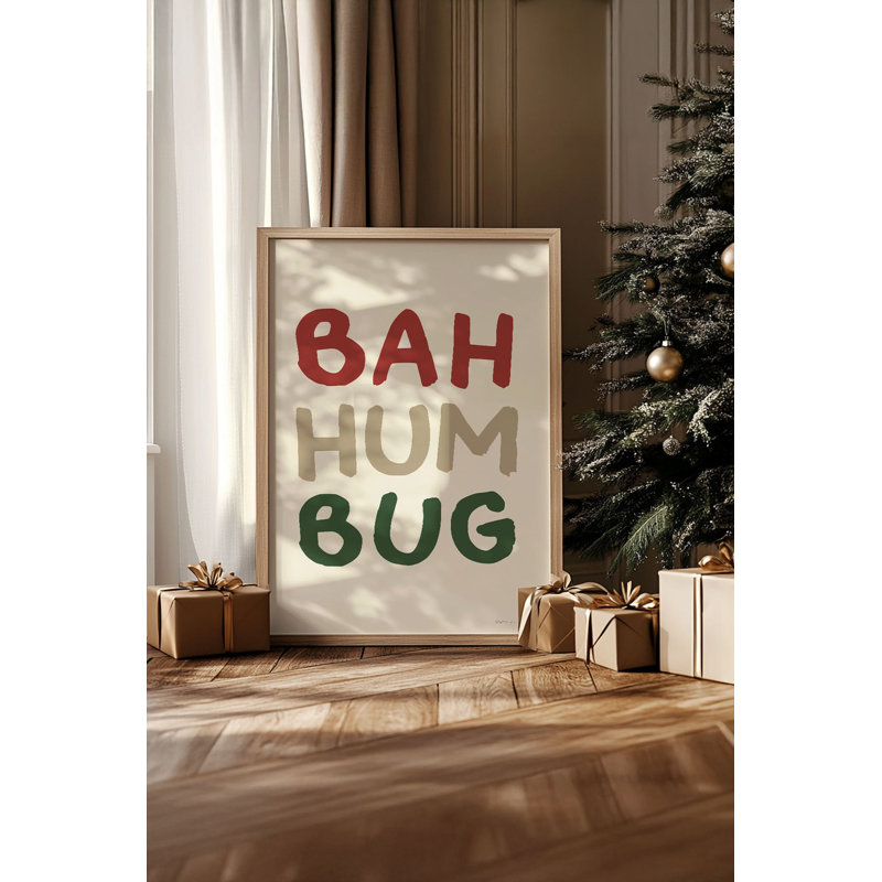 «Festive Christmas», peinture encadrée décorative de 13,0 po x 19,0 po | Cadre 100% bois massif (épaisseur: 0,8 pouce), œuvre d'art 100% MDF | Impression numérique pour des couleurs vives, décoration murale parfaite pour la maison et le bureau