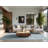 Soft Plush Fanelli New Years Modern & Contemporary Abstract Area Rug in Gray – Gray Binding-1386291419