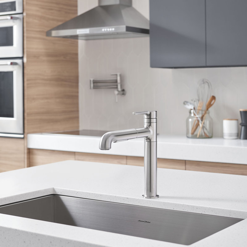 American Standard Studio S Kitchen Faucet, Stainless Steel