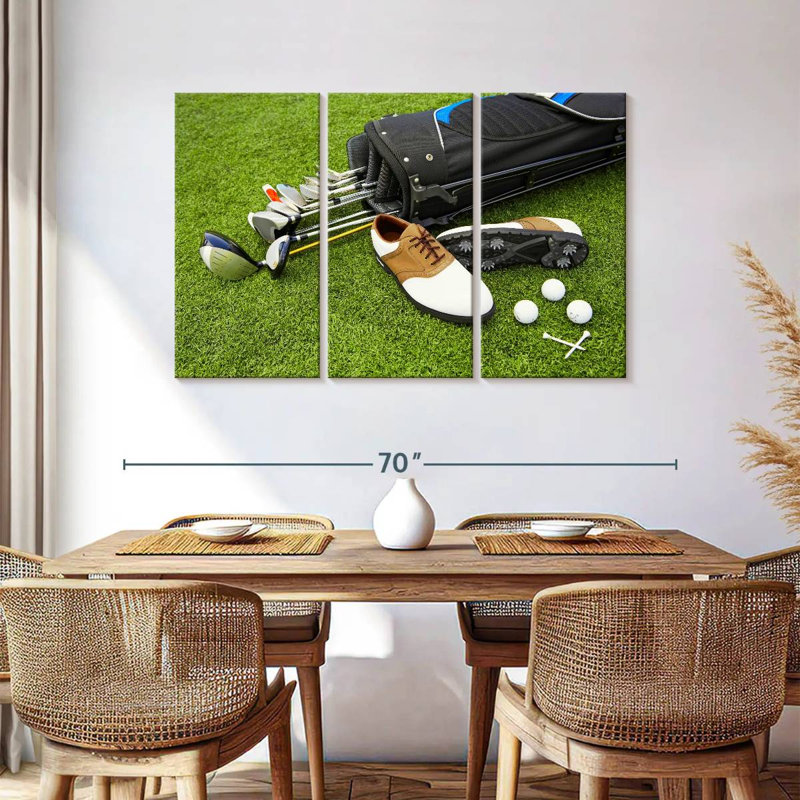 Golf Gear Set, 36" H x 57" W