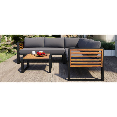 Ensemble de rangement pour patio 4 pièces Go
