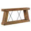Table de bout à deux niveaux, table d'entrée unique, console fonctionnelle