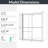 Frameless Double Sliding Shower Door-123847726
