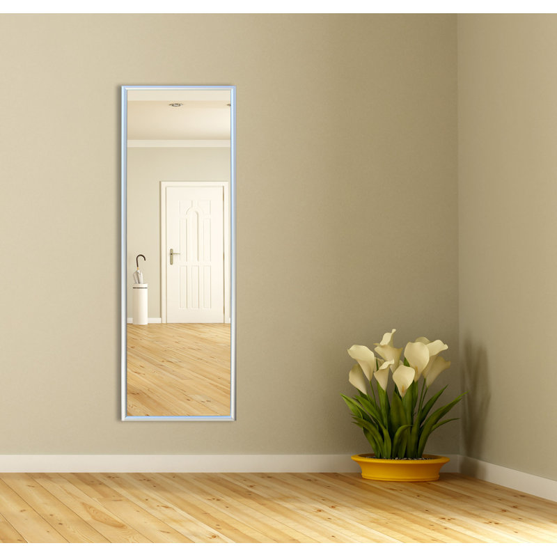 Derosier Metal Flat Wall Mirror, 58" H x 20" W