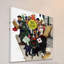 «Bus Stop at Christmas» par Stevan Dohanos - reproduction d'art sur toile-15880262