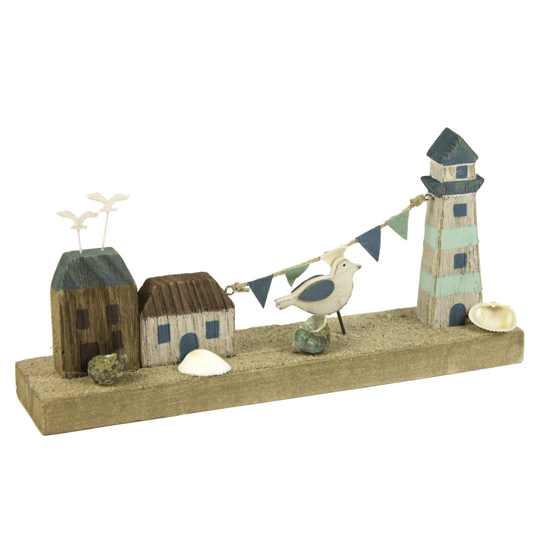 Lighthouse/Coastal Scene Quintin Sculpture
