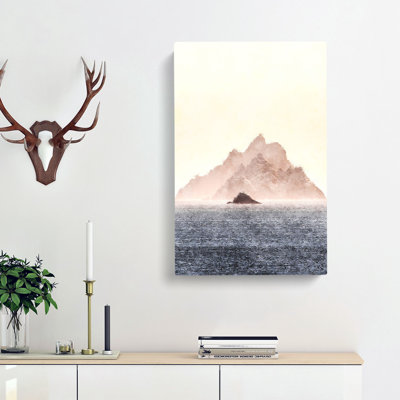 Skellig Islands In County Kerry Ireland - Wrapped Canvas Print
