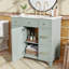 Meuble-lavabo 36 po avec lavabo, armoire à fermeture en douceur et tiroir Craciunita-1121434450