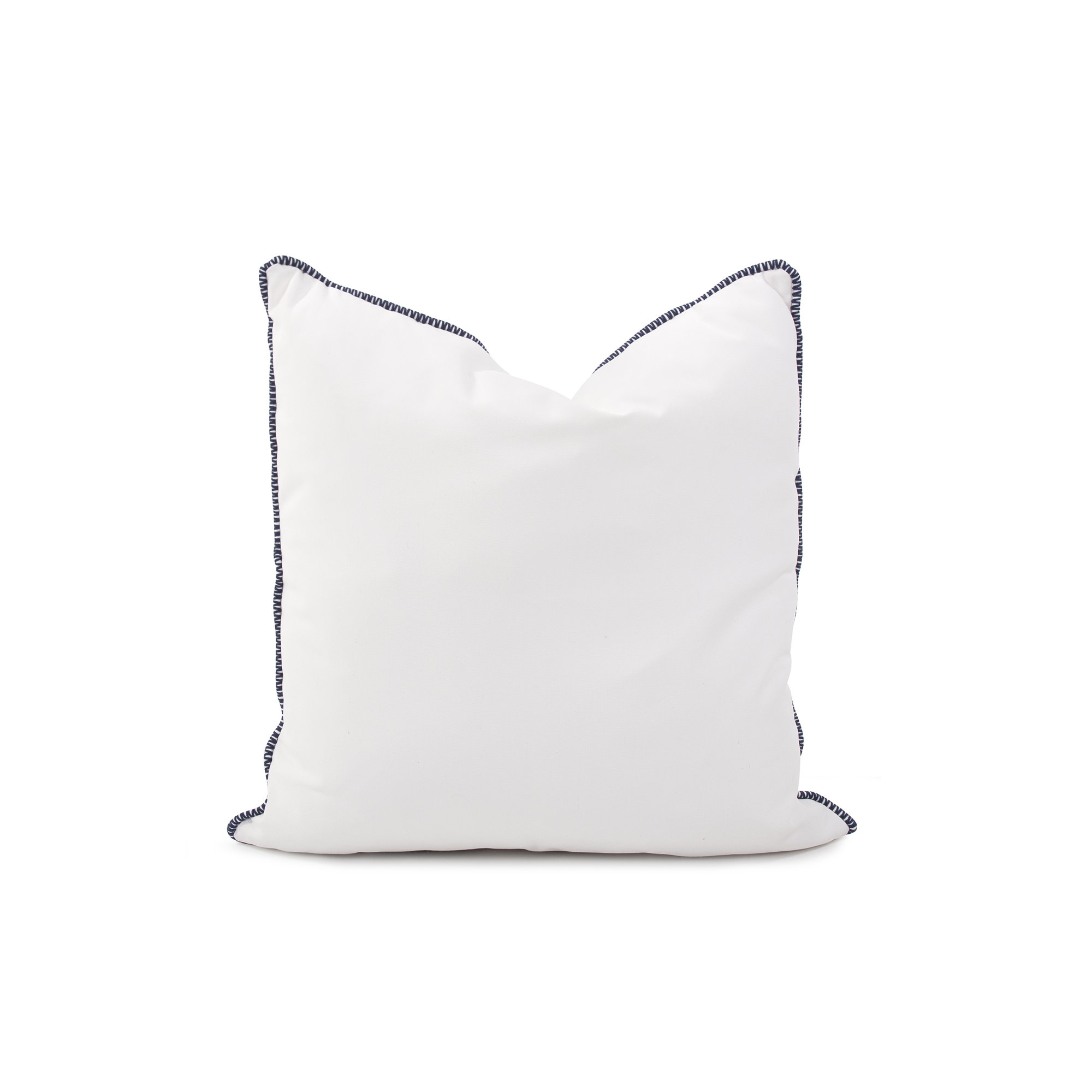 Delijah Sunbrella® Indoor/Outdoor Throw Pillow, Seascape Natural, 24" x 24"