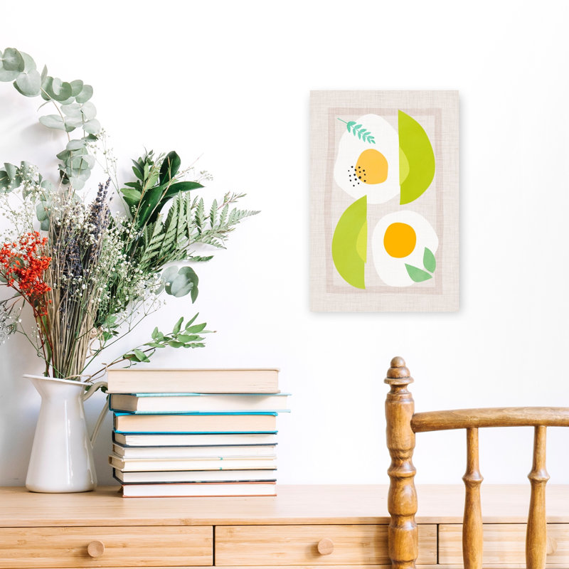 Impression d'art mural abstrait moderne moderne minimaliste, 18" H x 12" W