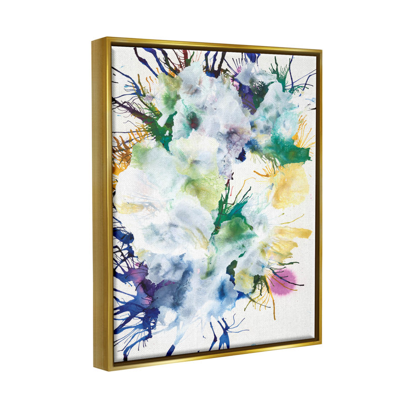 Art giclée par Jodi Fuchs, H 21 po x l 17 po x P 1,7 po, Cadre flottant métallique doré
