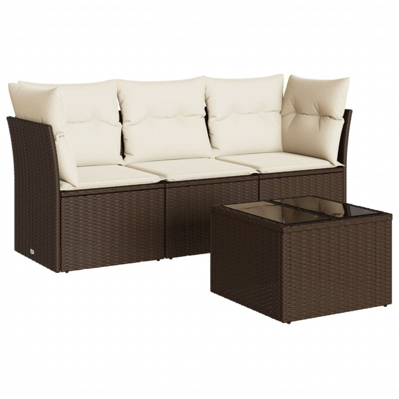 Ensemble de canapé de jardin Vidaxl