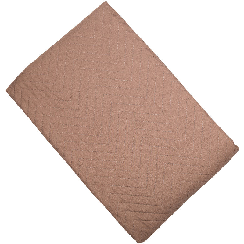 Anika Polyester Solid Colour Bedspread, 200 x 230 cm, Black