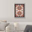 Midnight Damask Canvas Floral & Botanical Print by Oliver Gal, Black Frame, 10 x 15-518046475-286661160