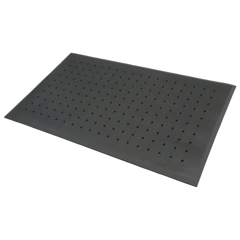 Revêtement de sol pour garage 3 pi x 5 pi Soft Cloud, Noir