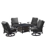 Mariacristina Outdoor 5 - Piece Conversation Set