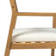 Ensemble de table de salle à manger pour 6 personnes, ensemble de mobilier d'extérieur avec trou pour parasol, table rectangulaire de 71 po, chaises et banc avec coussins amovibles-643952314