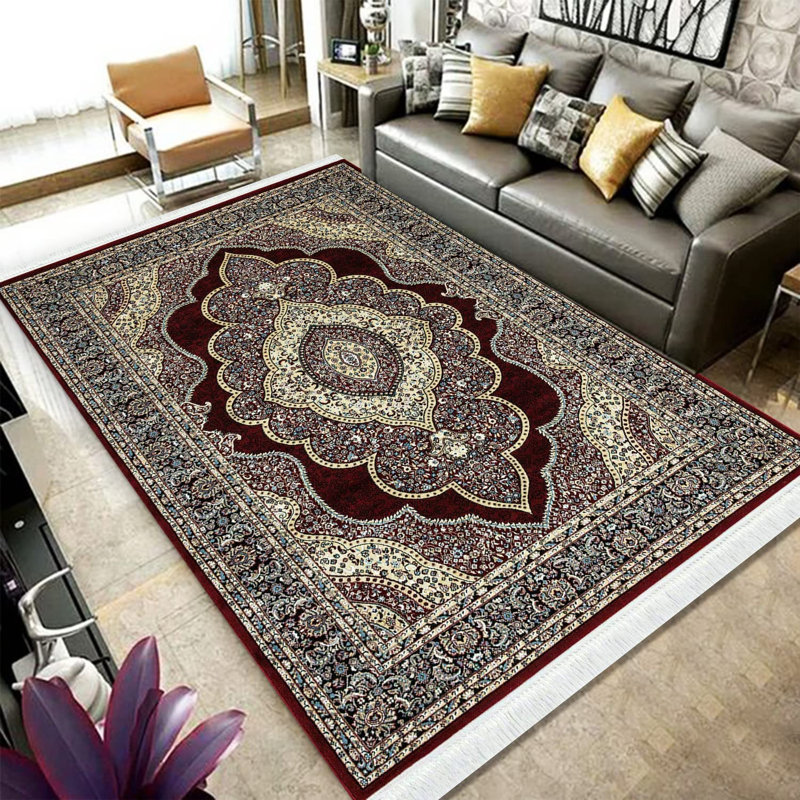 Aubreonna Floral Area Rug, Rectangle 60 x 110cm