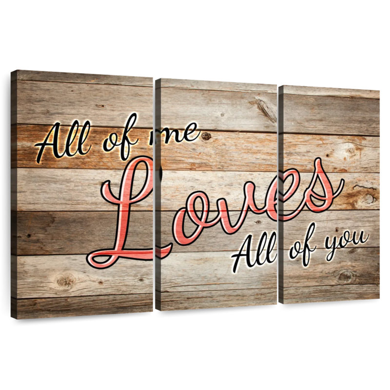 Plaque murale «All Of Me», H 28 po x l 45 po