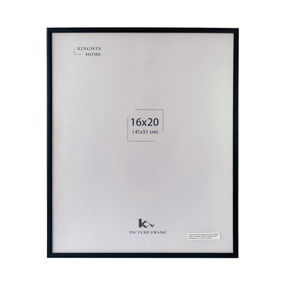Metal Black Picture Frame For Picture Size 16 X20  Inches