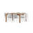 Anautica 8 - Person Teak Patio Dining Set with Square Table