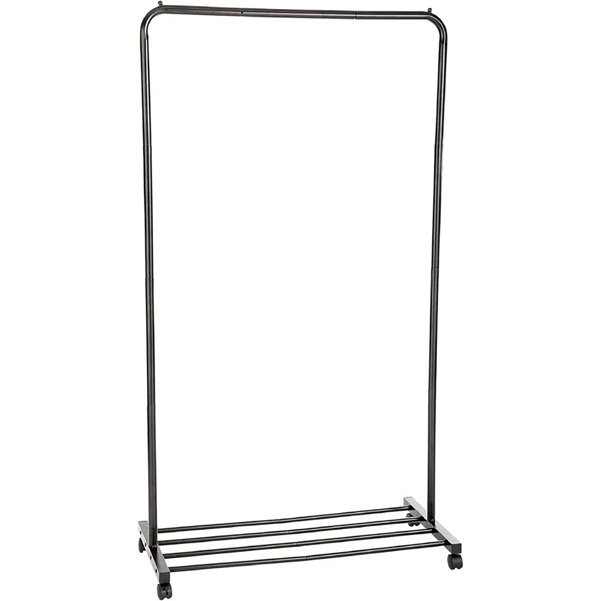 Rebrilliant Nathuram 34.8'' Metal Rolling Clothing Rack - Wayfair Canada