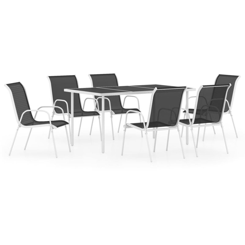 Ensemble de salle à manger rectangulaire pour 6 personnes 59,1 po Angilee