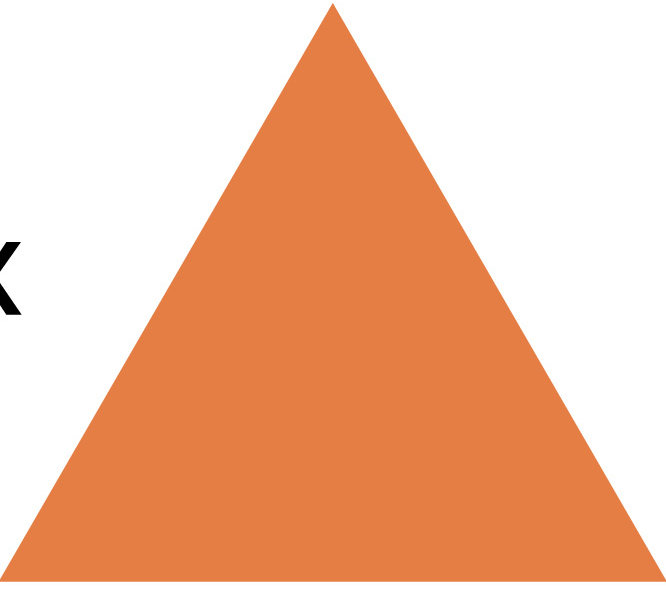 Décalcomanie murale motif triangle, H 8 po x l 8 po x P 0,01 po, Kaki
