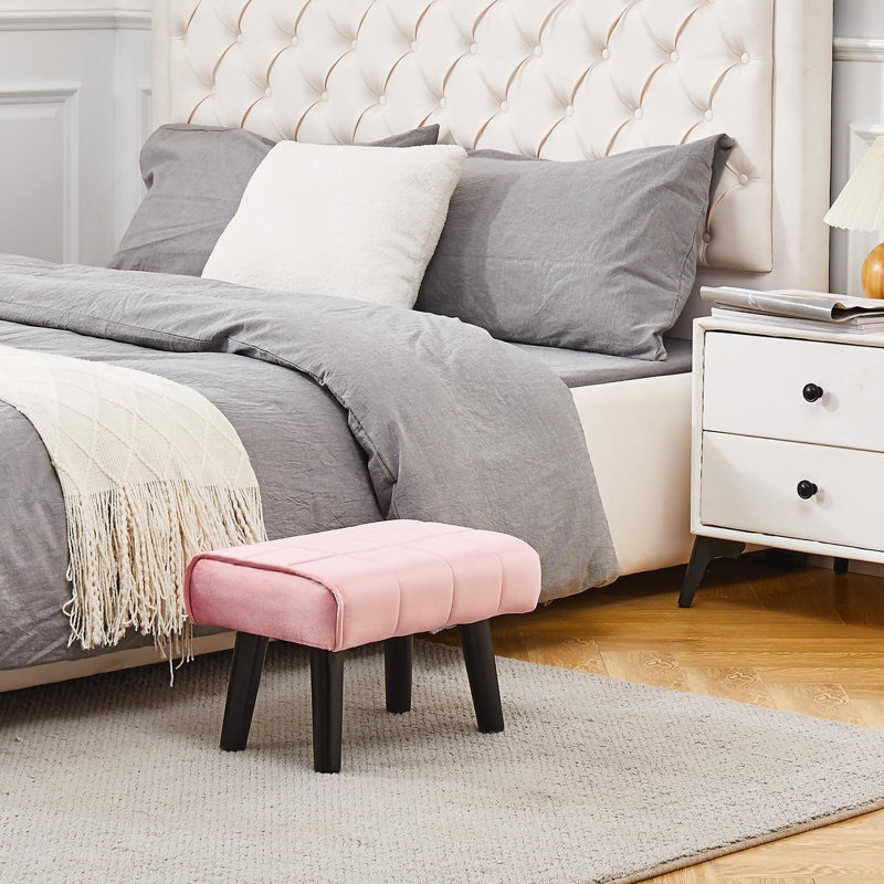 Tabouret de coiffeuse, Rose