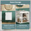 Armoire de salle de bain murale 20 "avec armoire latérale combinée, armoire de salle de bain avec porte à fermeture douce, meuble-lavabo moderne avec lavabo-1784221142
