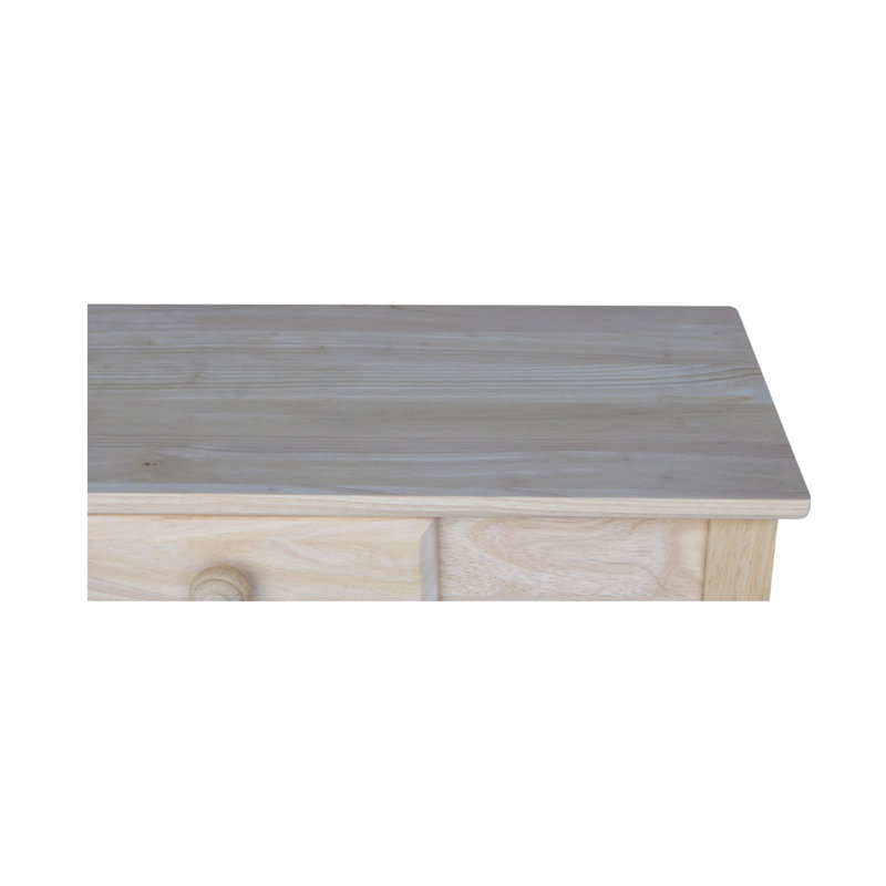 Delmotte 30'' Solid Wood Console Table
