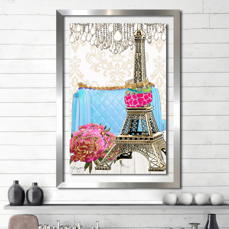 Paris Paris - reproduction d'impression, H 51,5 po x l 35,5 po x P 0,75 po, H 27,5 po x l 21,5 po x P 0,75 po