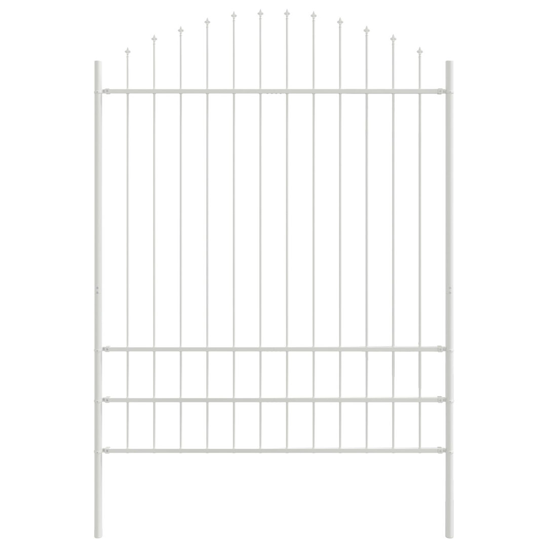225cm H x 170cm W Powder-Coated Steel Border Fencing