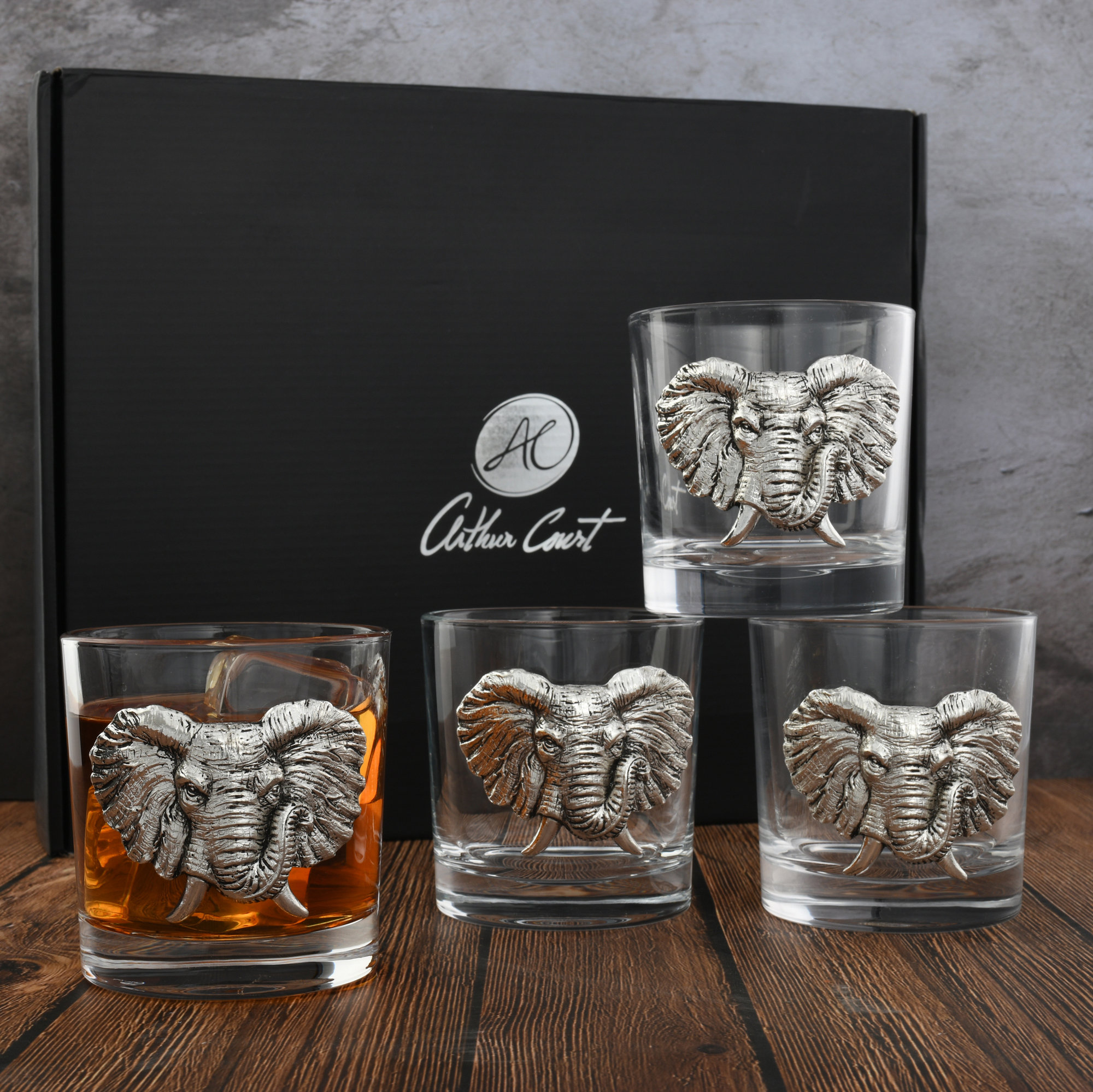 https://assets.wfcdn.com/im/54372129/compr-r85/2590/259096534/arthur-court-designs-4-piece-12oz-elephant-whiskey-glass-glassware-set.jpg