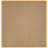 Eastwood Authentic Hand-Woven Handmade Jute & Sisal Brown & Orange Border Area Rug-123469318-24361891