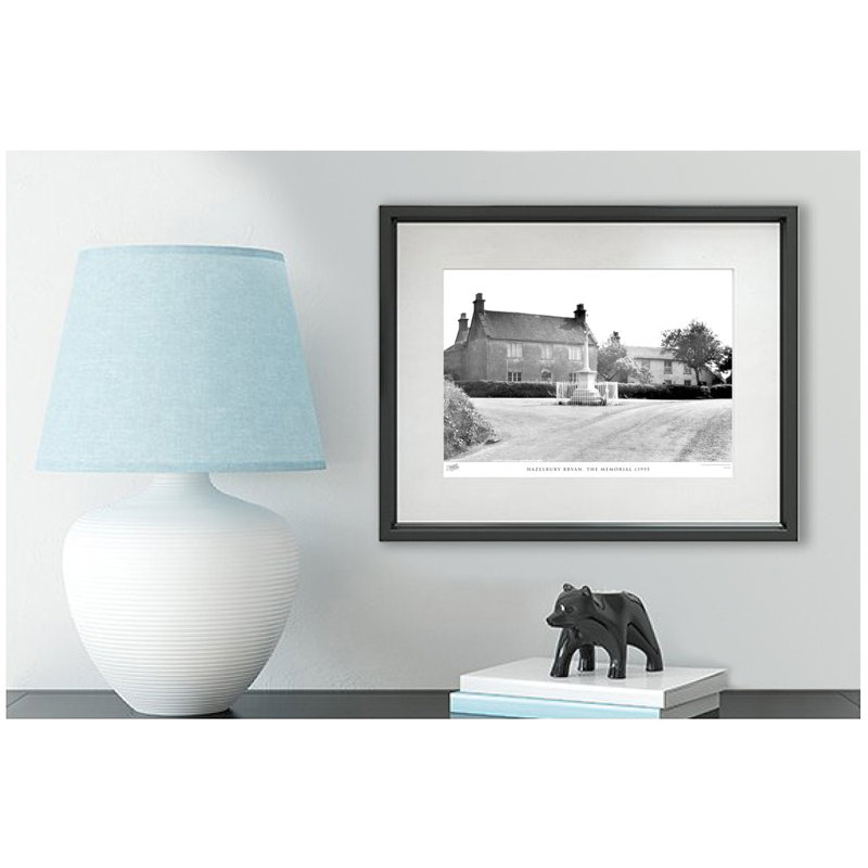 Hazelbury Bryan, The Memorial C1955 by Francis Frith - Single Picture Frame Print, 28cm H x 36cm W x 2.3cm D