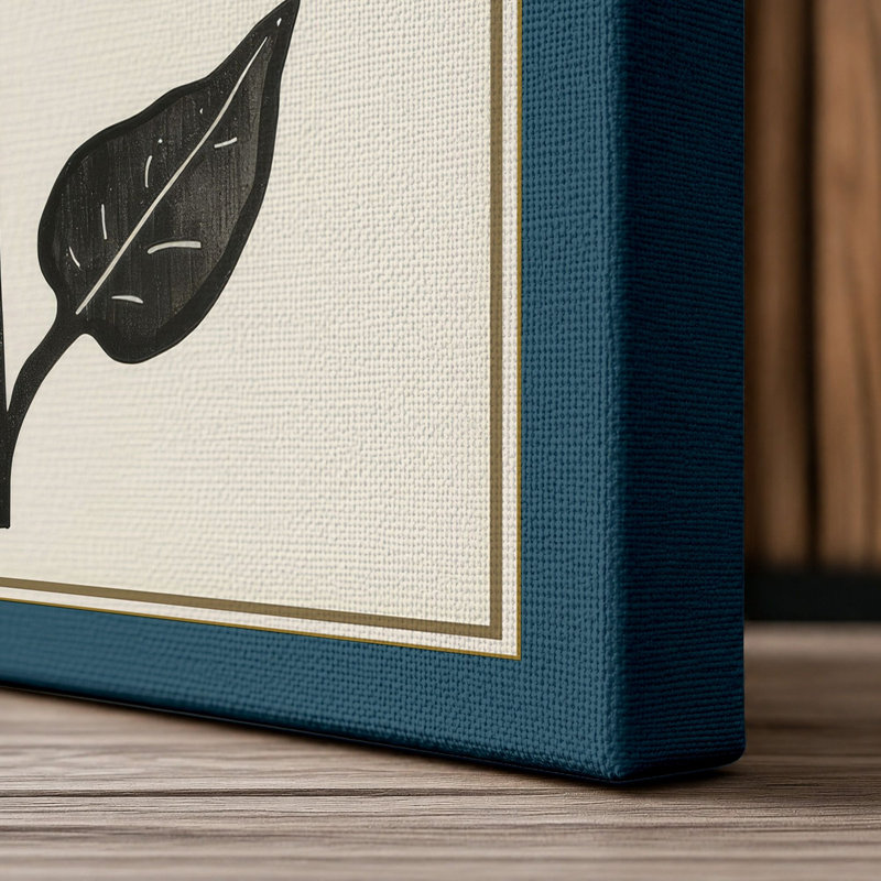 Print, 30x20 - 76.2 x 50.8 cm, Teal Border