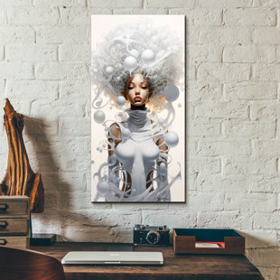 Epic Art 'Light And Dark 4' by Momart Acrylic Glass Wall Art