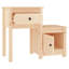 Bedside Cabinet 79,5x38x65,5 cm Solid Wood Pine-1925861546-1883882242