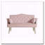 Canapé rose à 2 places-8711868