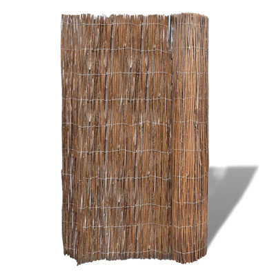 Emond 59cm H x 118cm W Brown Willow Branch Yard/Privacy Fence