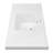 48" Solid Surface Single Bathroom Vanity Top In White With Sink