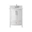 Ensemble de meuble-lavabo simple 24 po Aleeshba