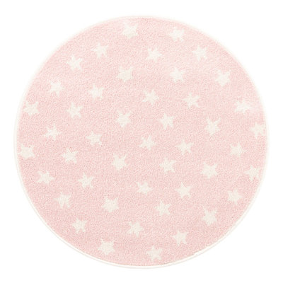 Whimsy Kids Geometric Polypropylene Plastic Rug