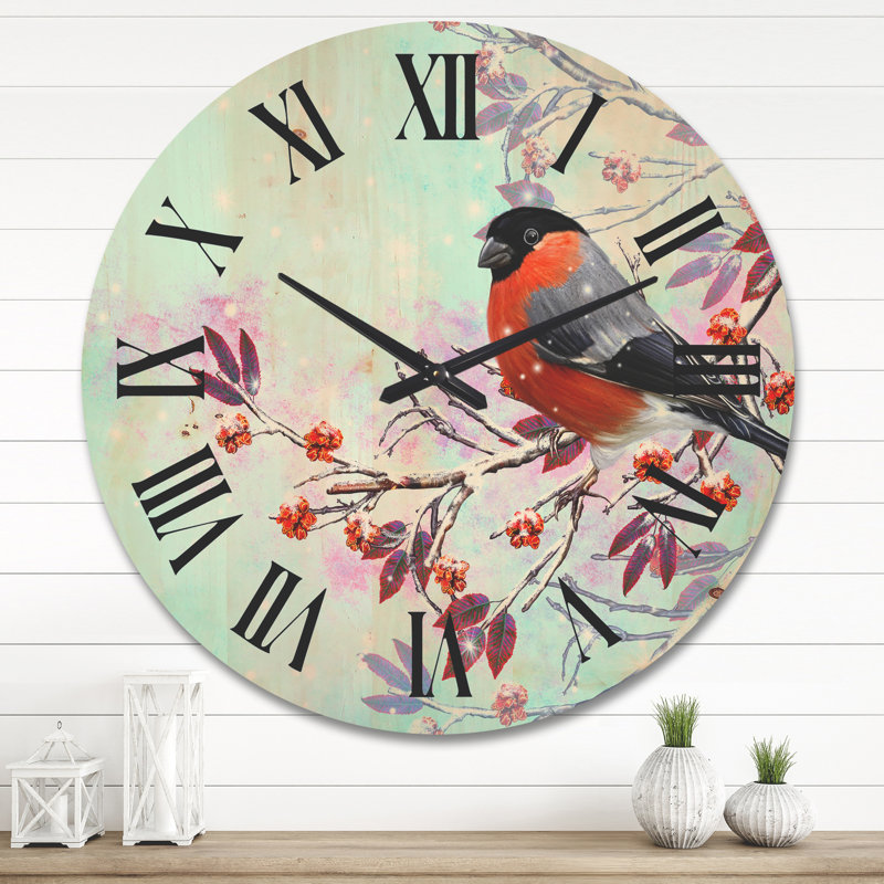 Horloge murale en bois, Très grand