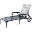 Banc de jardin en aluminium moulé pour une tranquillité extérieure Pure Elegance-95421695