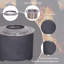 20.5''W Outdoor Wood Burning Smokeless Fire Pit