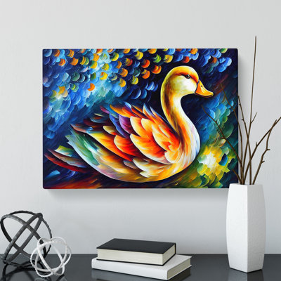 Duck Vol.1 Abstract - Wrapped Canvas